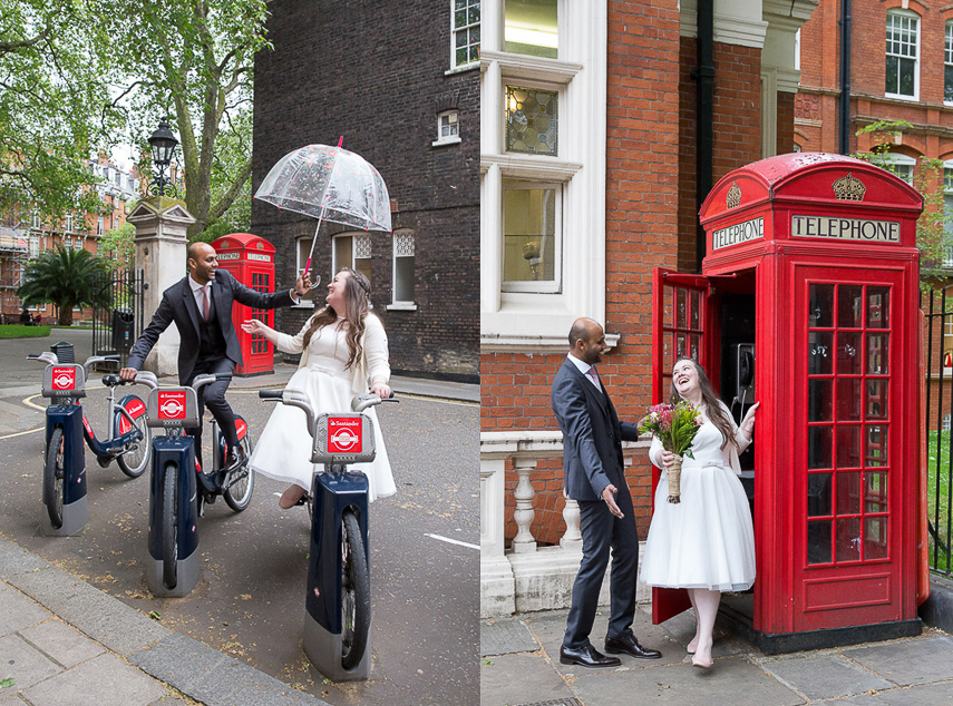 Mayfair Library Wedding Photographer